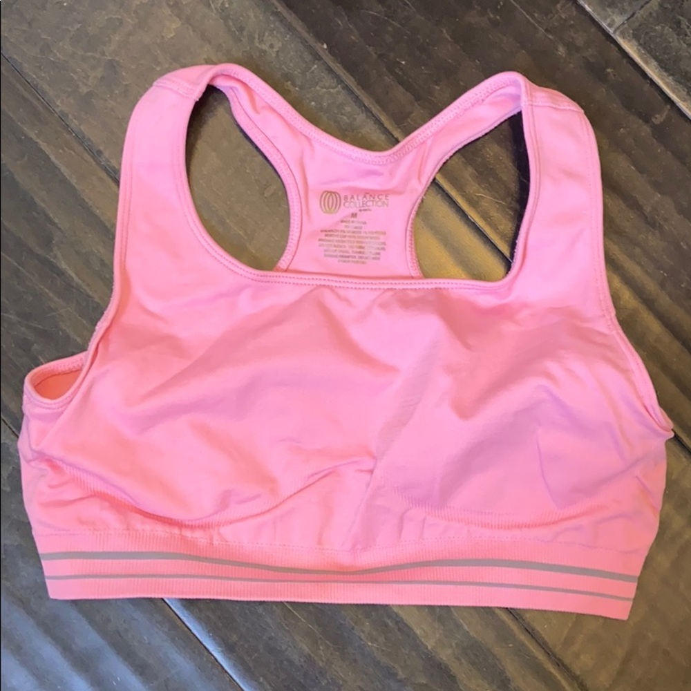 NWOT Balance Collection pink sports bra